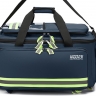Сумка спортивного врача со встроенной тележкой , р-р 66х35х45 см. MEDICAL BAG, цвет тёмно-синий.