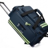 Сумка спортивного врача со встроенной тележкой , р-р 66х35х45 см. MEDICAL BAG, цвет тёмно-синий.