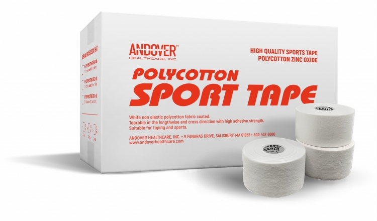 Eurotape Andover Тейп спортивный белый 3.8 см х 11,40 м, поликотон